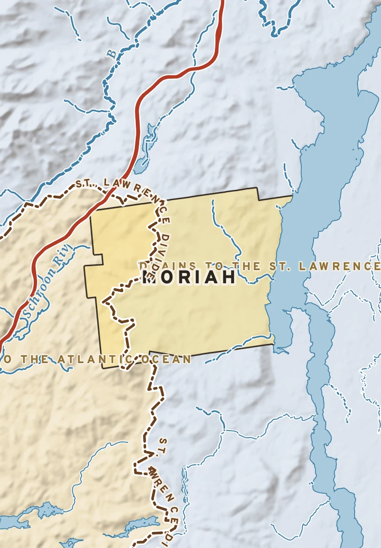 Atlas plate of Moriah, New York.