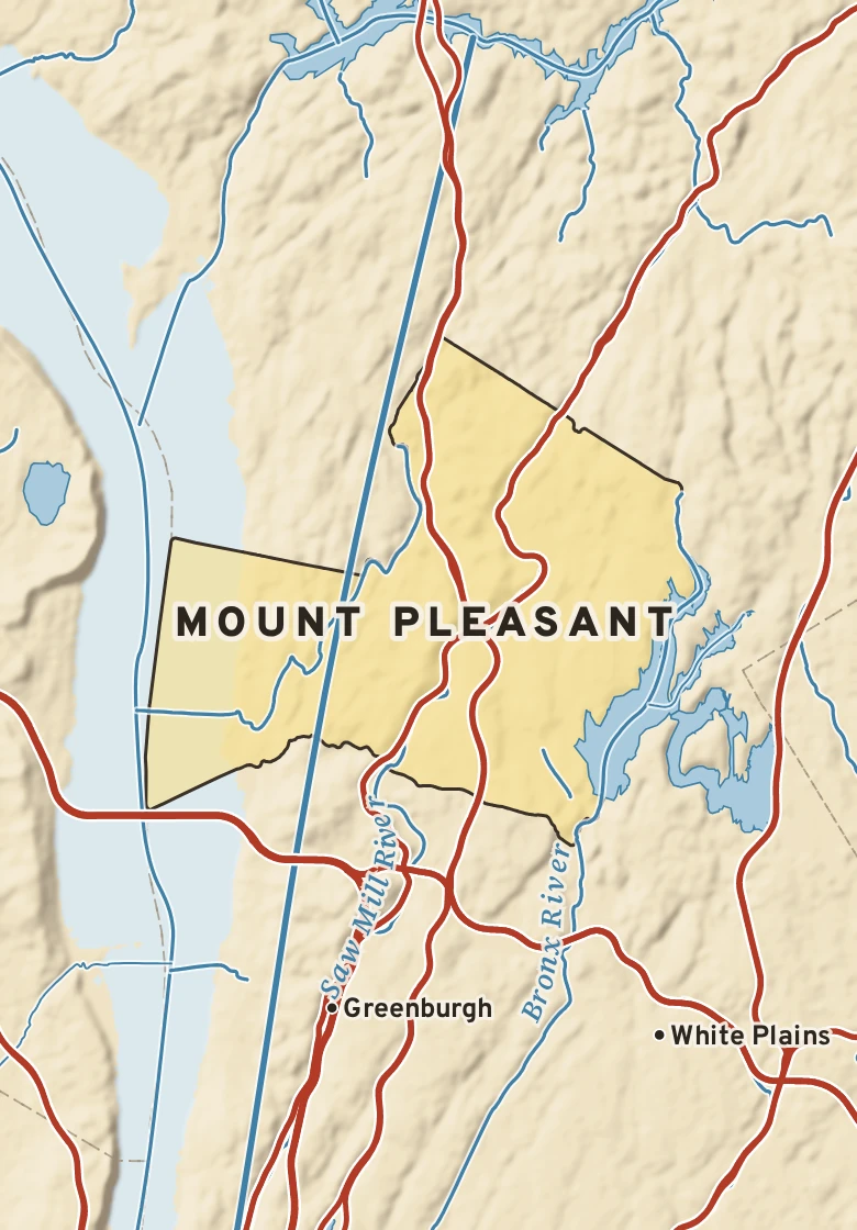 Atlas plate of Mount Pleasant, New York.
