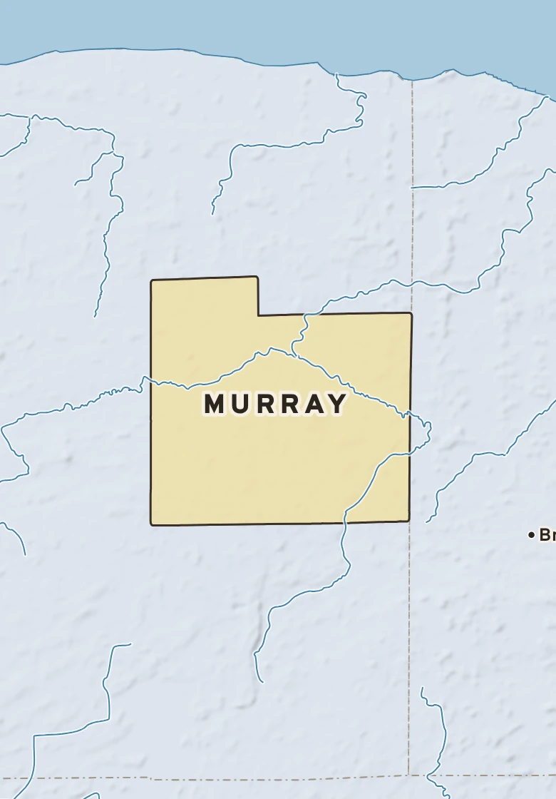 Atlas plate of Murray, New York.