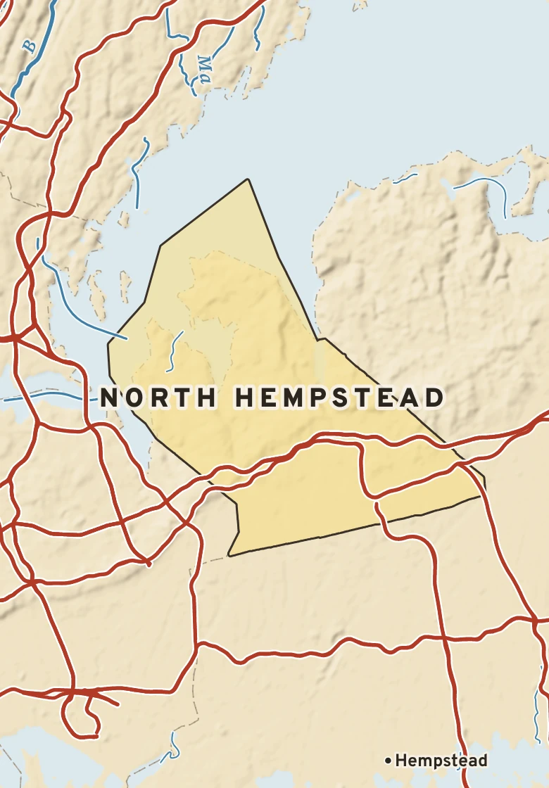 Atlas plate of North Hempstead, New York.