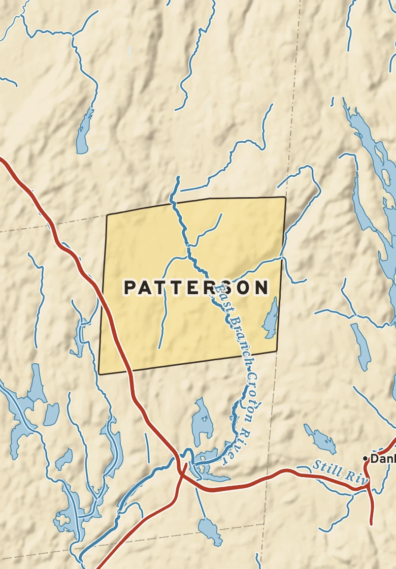 Atlas plate of Patterson, New York.