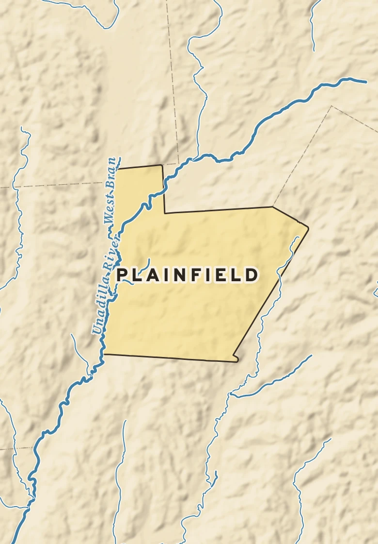 Atlas plate of Plainfield, New York.