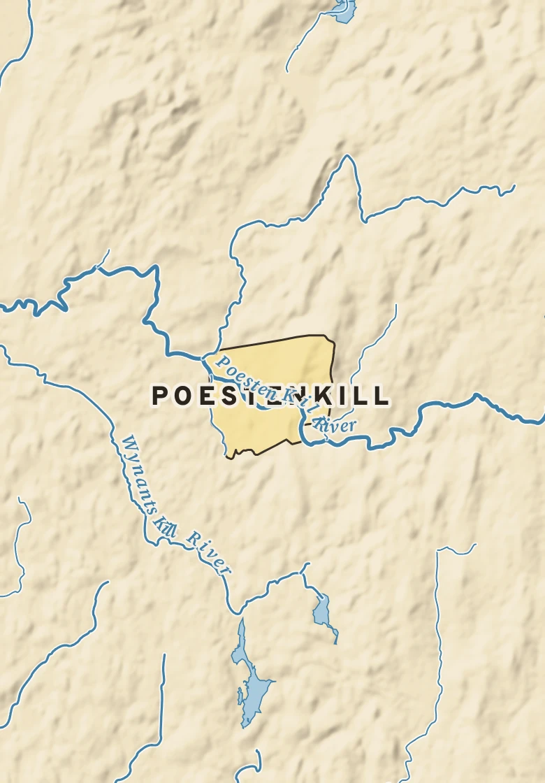 Atlas plate of Poestenkill, New York.