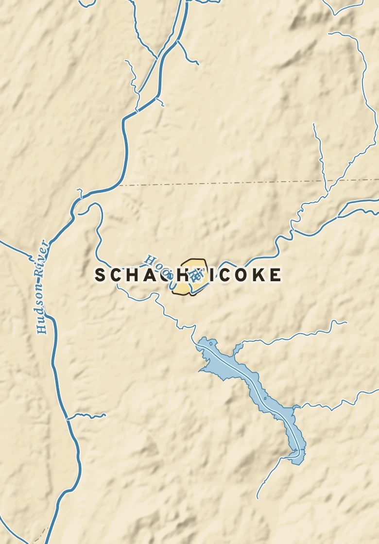 Atlas plate of Schaghticoke, New York.