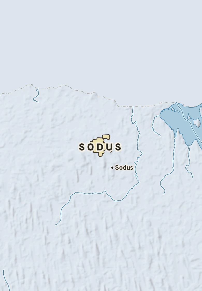 Atlas plate of Sodus, New York.
