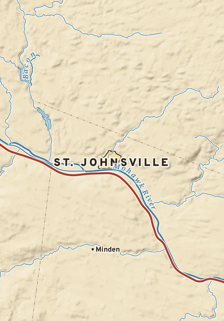Atlas plate of St. Johnsville, New York.