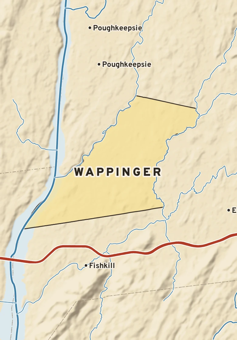 Atlas plate of Wappinger, New York.