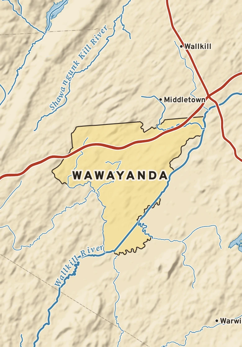 Atlas plate of Wawayanda, New York.