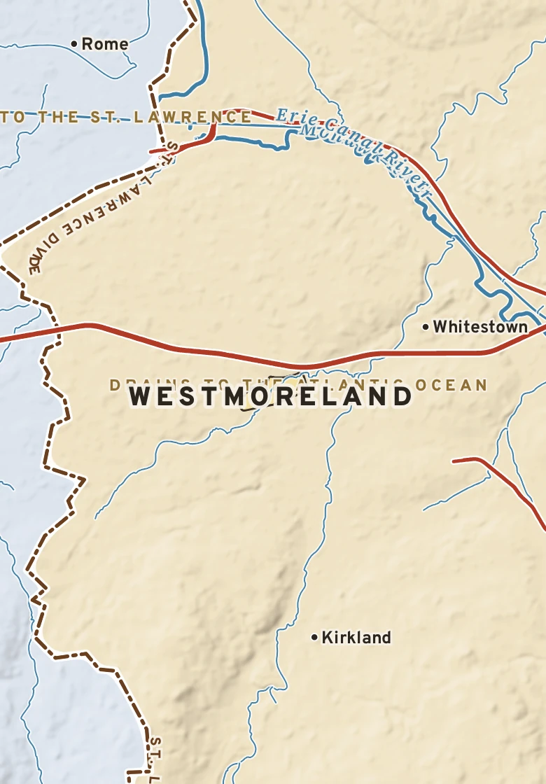 Atlas plate of Westmoreland, New York.