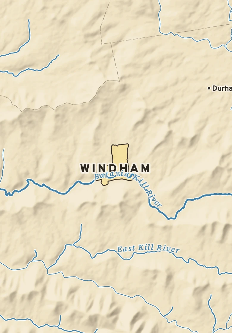 Atlas plate of Windham, New York.