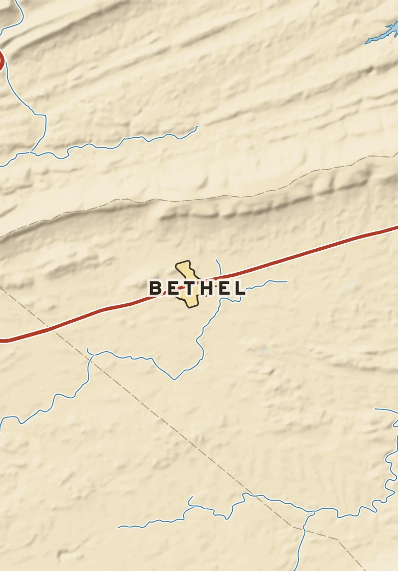 Atlas plate of Bethel, Pennsylvania.