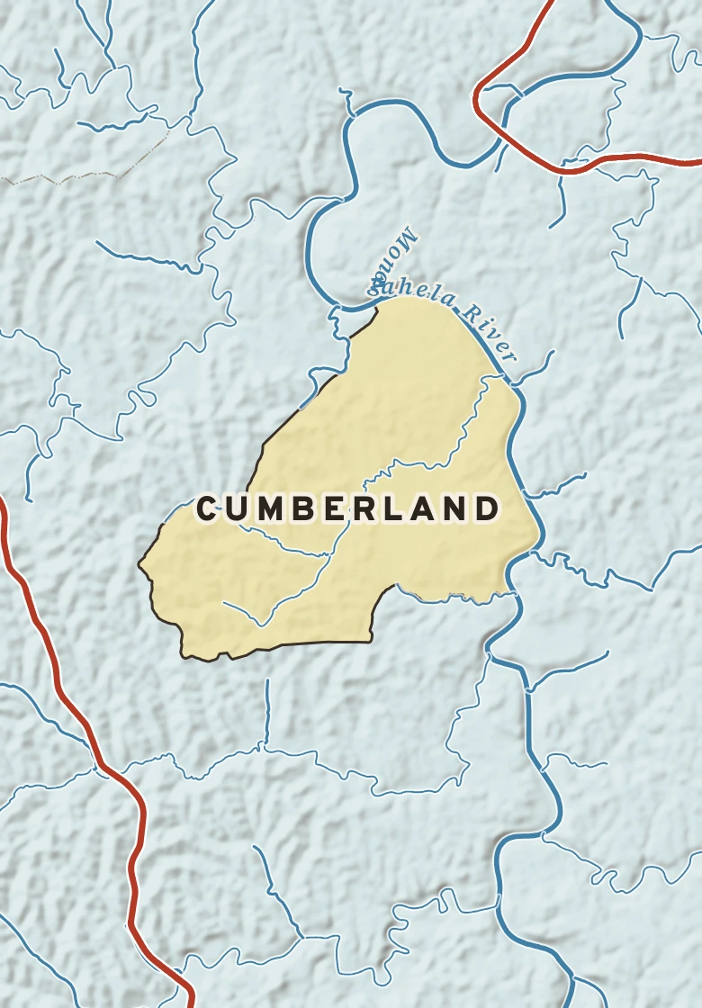Atlas plate of Cumberland, Pennsylvania.