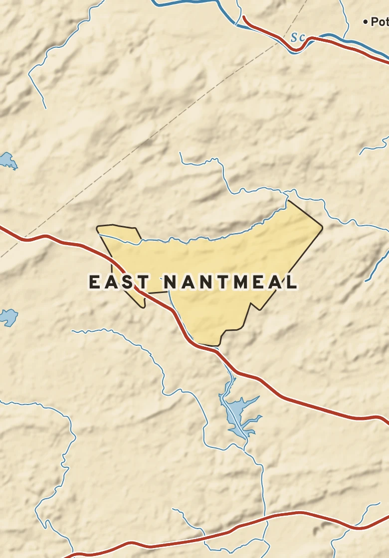 Atlas plate of East Nantmeal, Pennsylvania.
