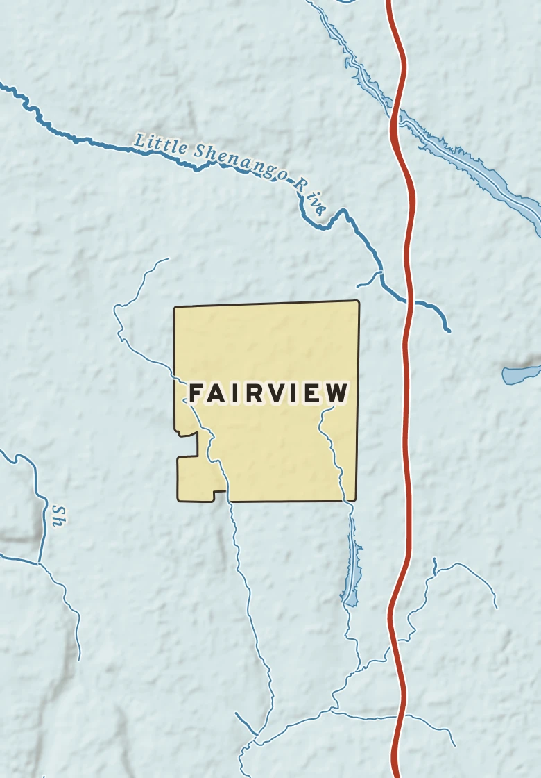 Atlas plate of Fairview, Pennsylvania.