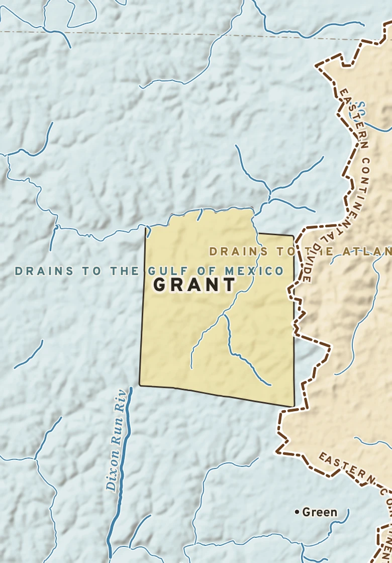 Atlas plate of Grant, Pennsylvania.