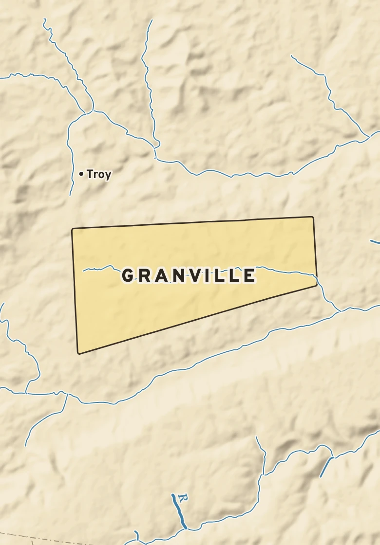 Atlas plate of Granville, Pennsylvania.