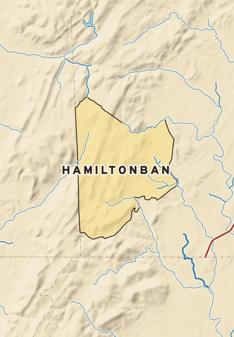 Atlas plate of Hamiltonban, Pennsylvania.
