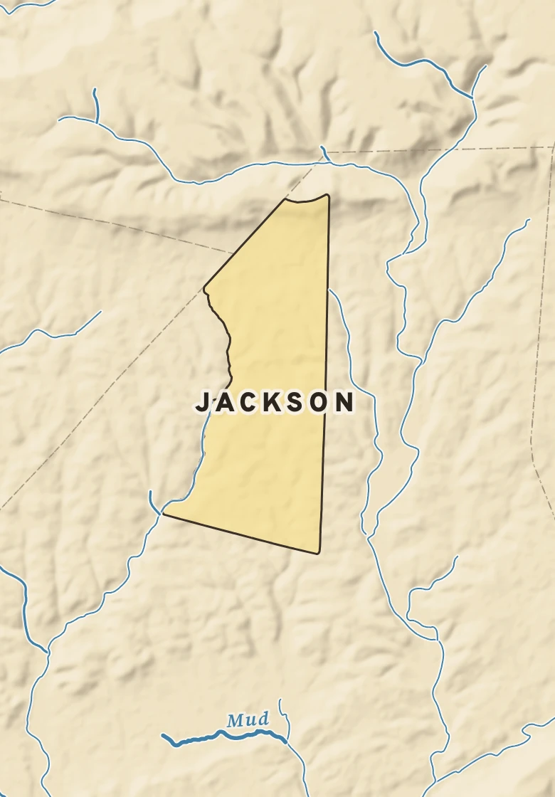 Atlas plate of Jackson, Pennsylvania.