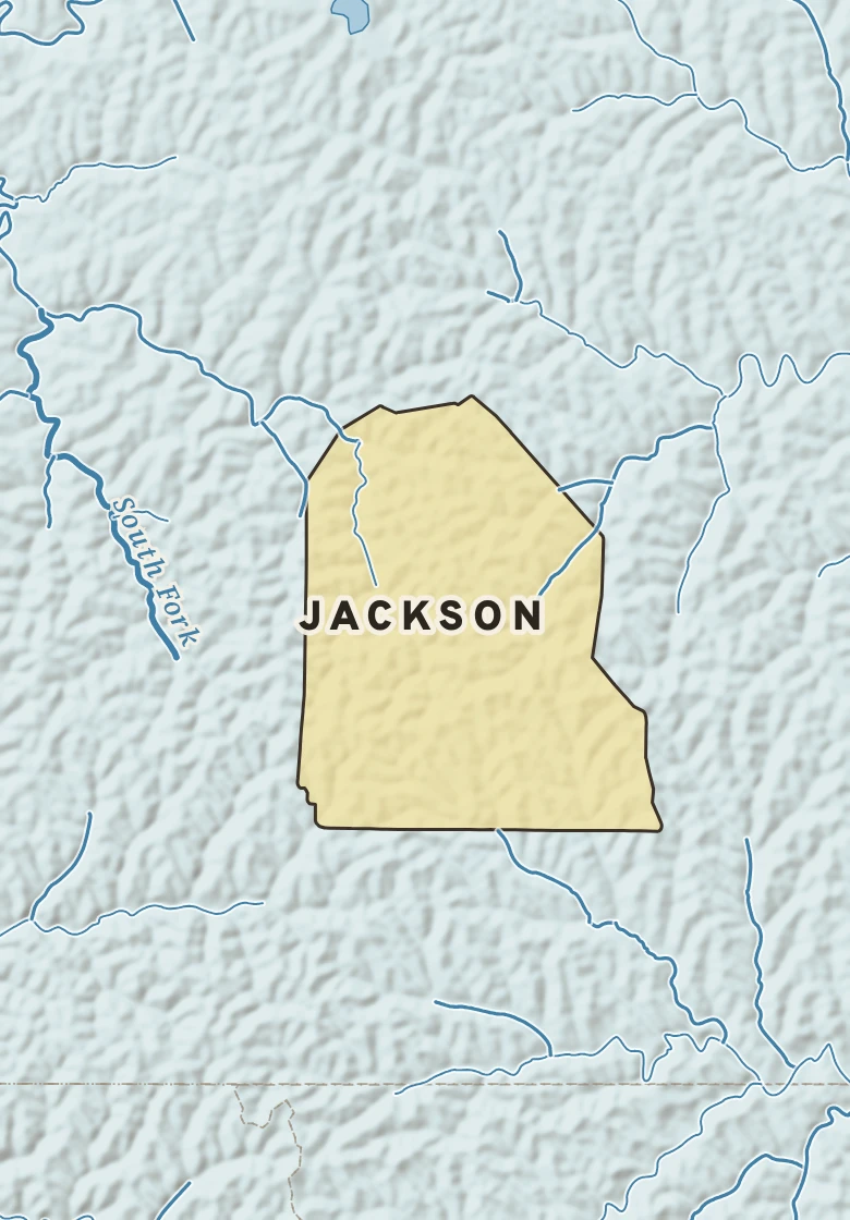 Atlas plate of Jackson, Pennsylvania.
