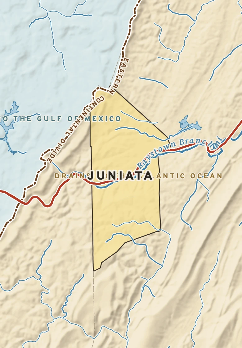 Atlas plate of Juniata, Pennsylvania.