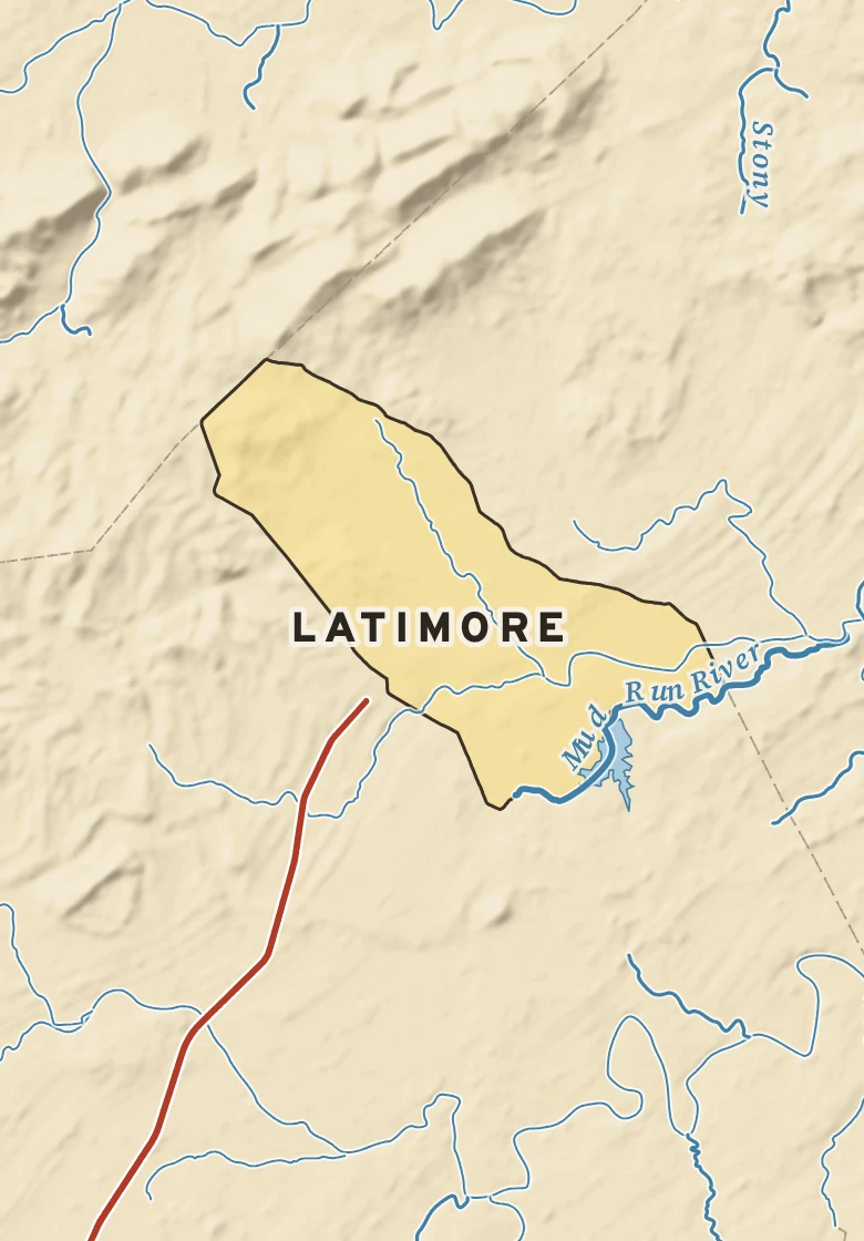 Atlas plate of Latimore, Pennsylvania.