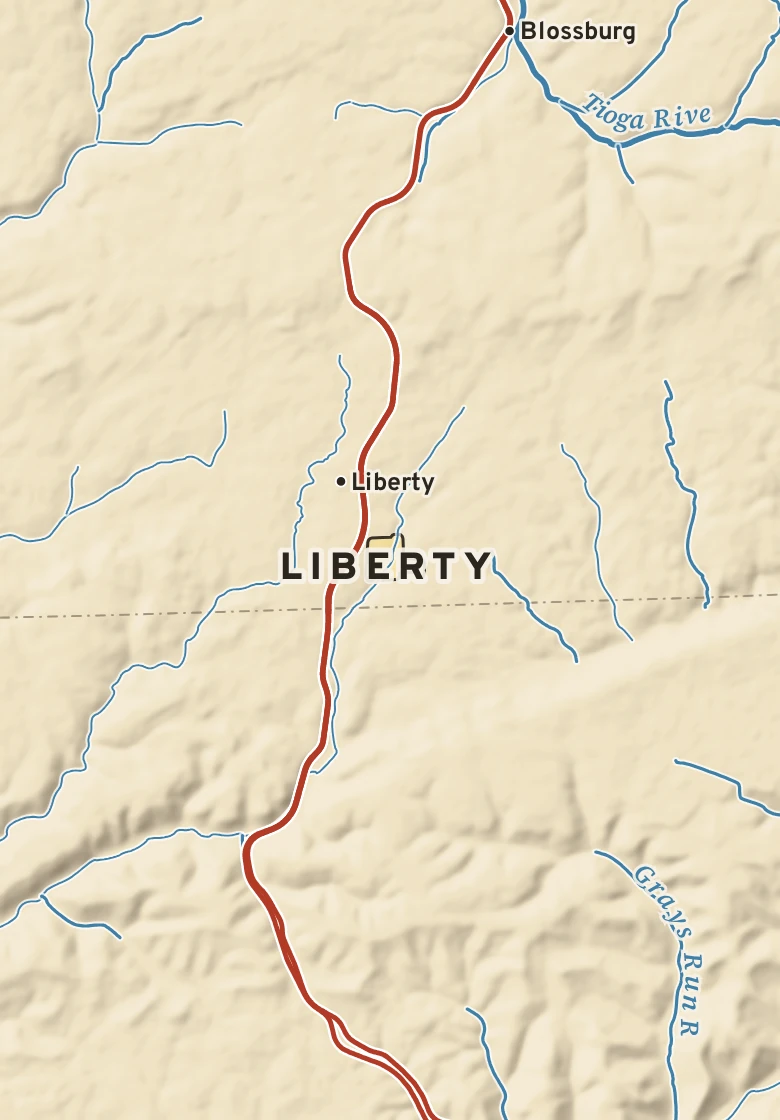Atlas plate of Liberty, Pennsylvania.