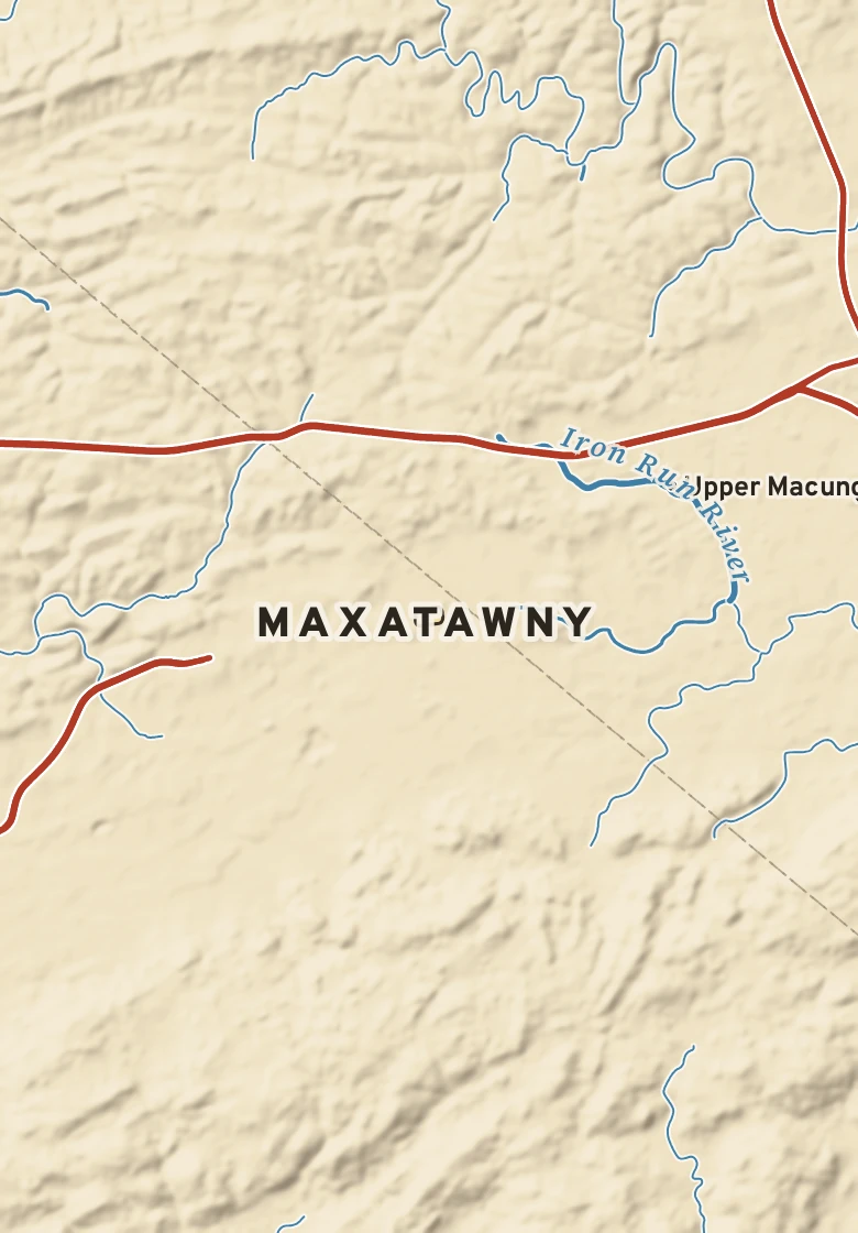 Atlas plate of Maxatawny, Pennsylvania.