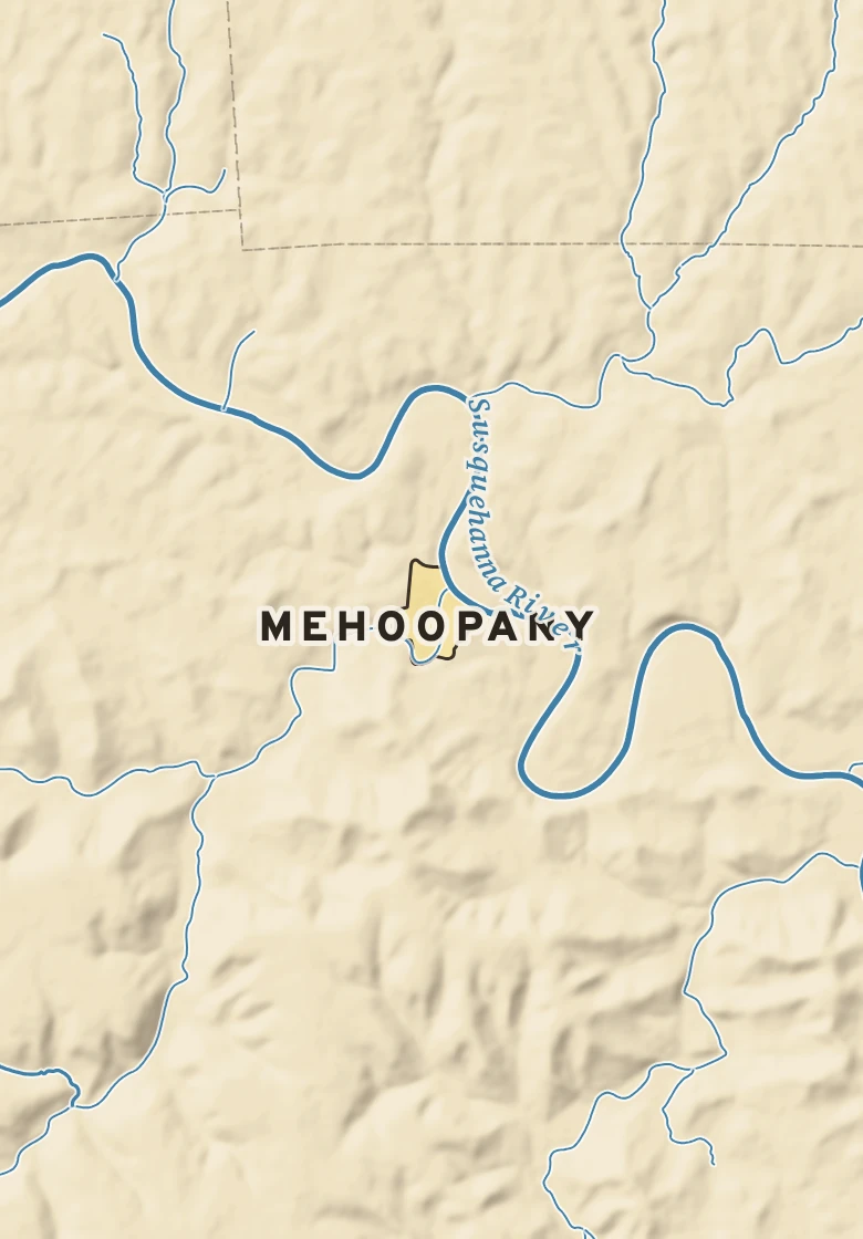 Atlas plate of Mehoopany, Pennsylvania.