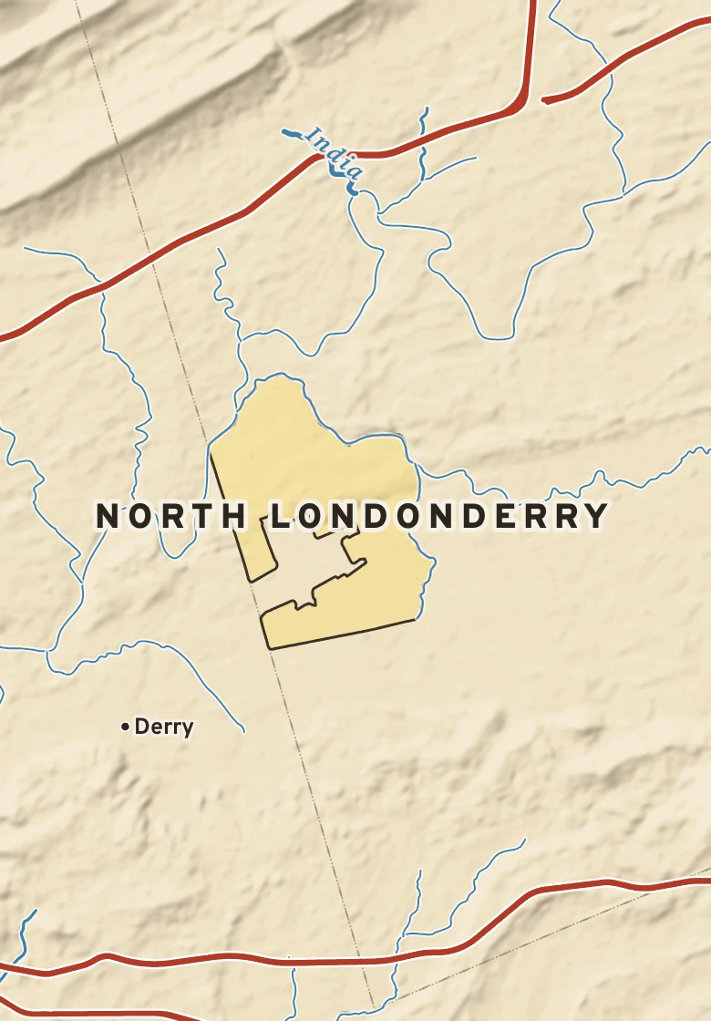 Atlas plate of North Londonderry, Pennsylvania.