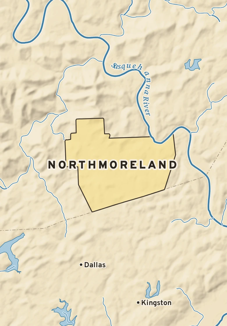 Atlas plate of Northmoreland, Pennsylvania.