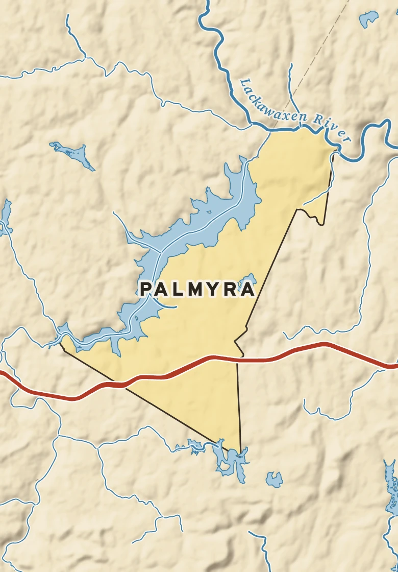 Atlas plate of Palmyra, Pennsylvania.