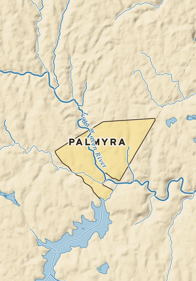 Atlas plate of Palmyra, Pennsylvania.