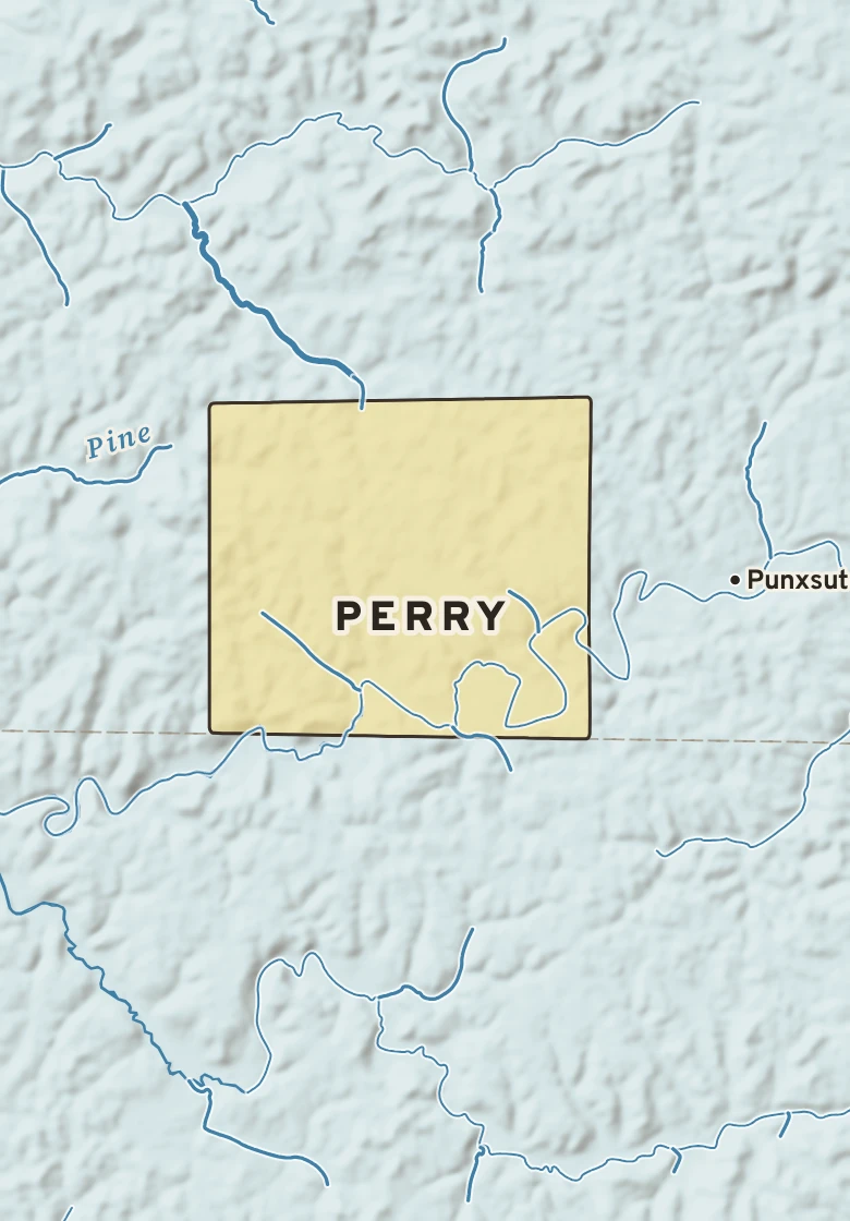 Atlas plate of Perry, Pennsylvania.