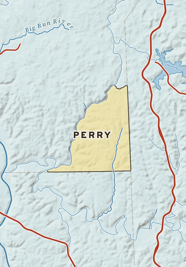 Atlas plate of Perry, Pennsylvania.