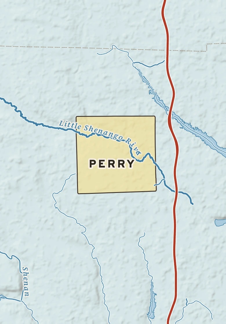 Atlas plate of Perry, Pennsylvania.