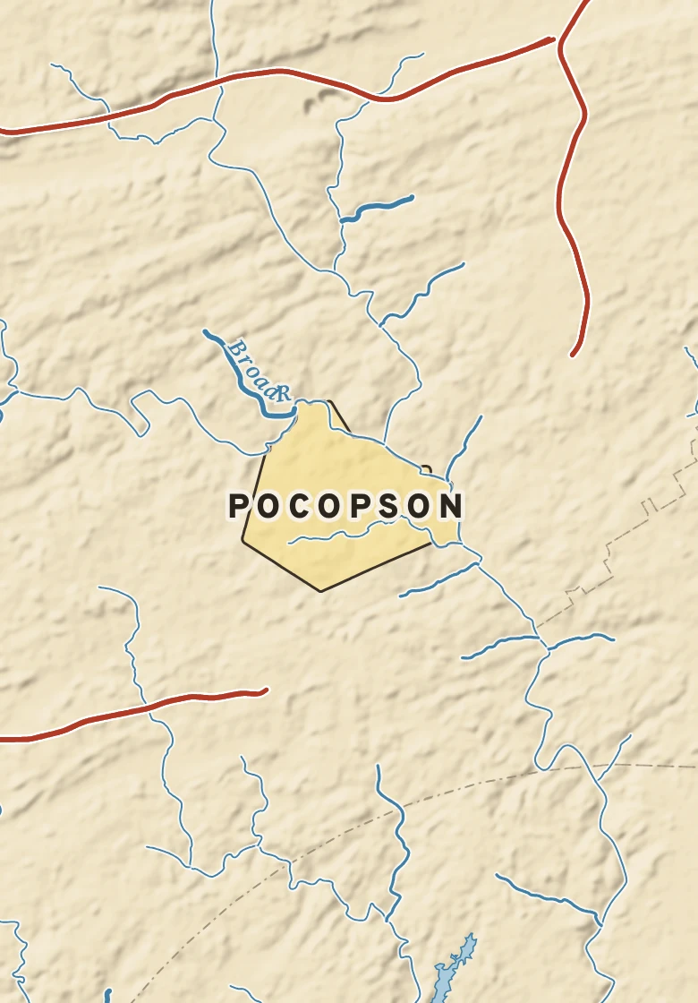 Atlas plate of Pocopson, Pennsylvania.
