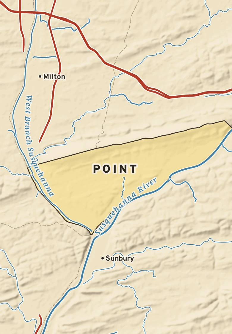 Atlas plate of Point, Pennsylvania.