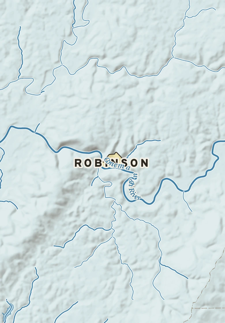 Atlas plate of Robinson, Pennsylvania.