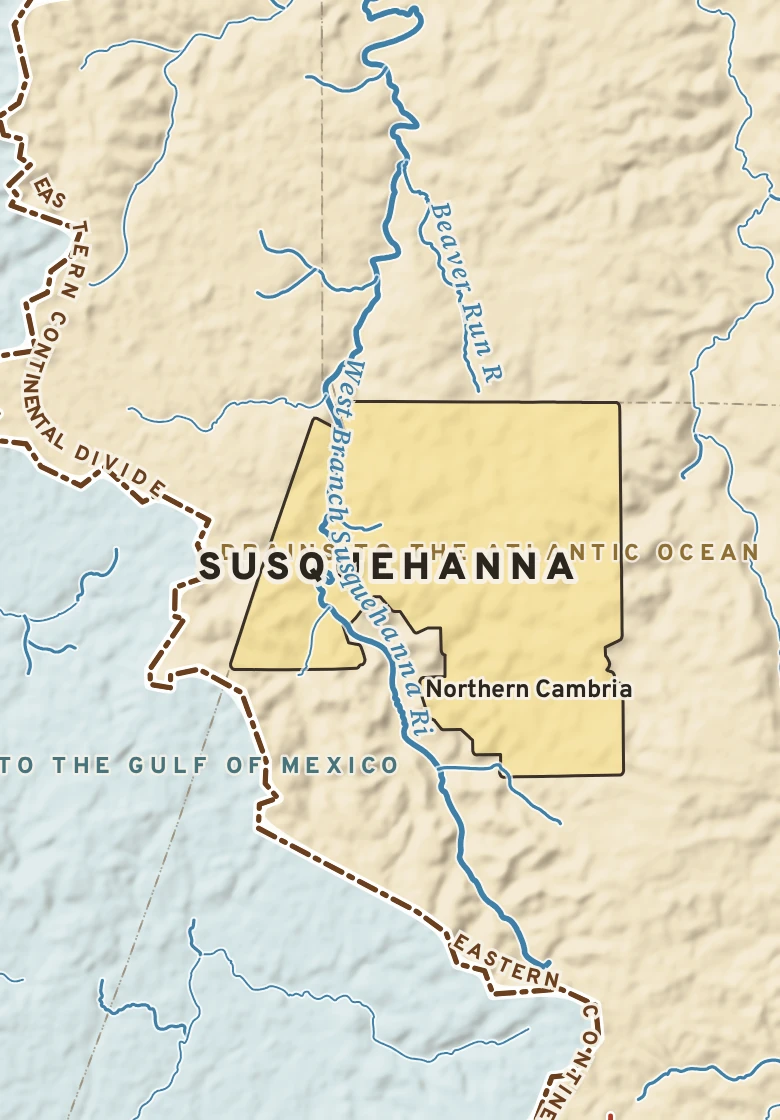 Atlas plate of Susquehanna, Pennsylvania.