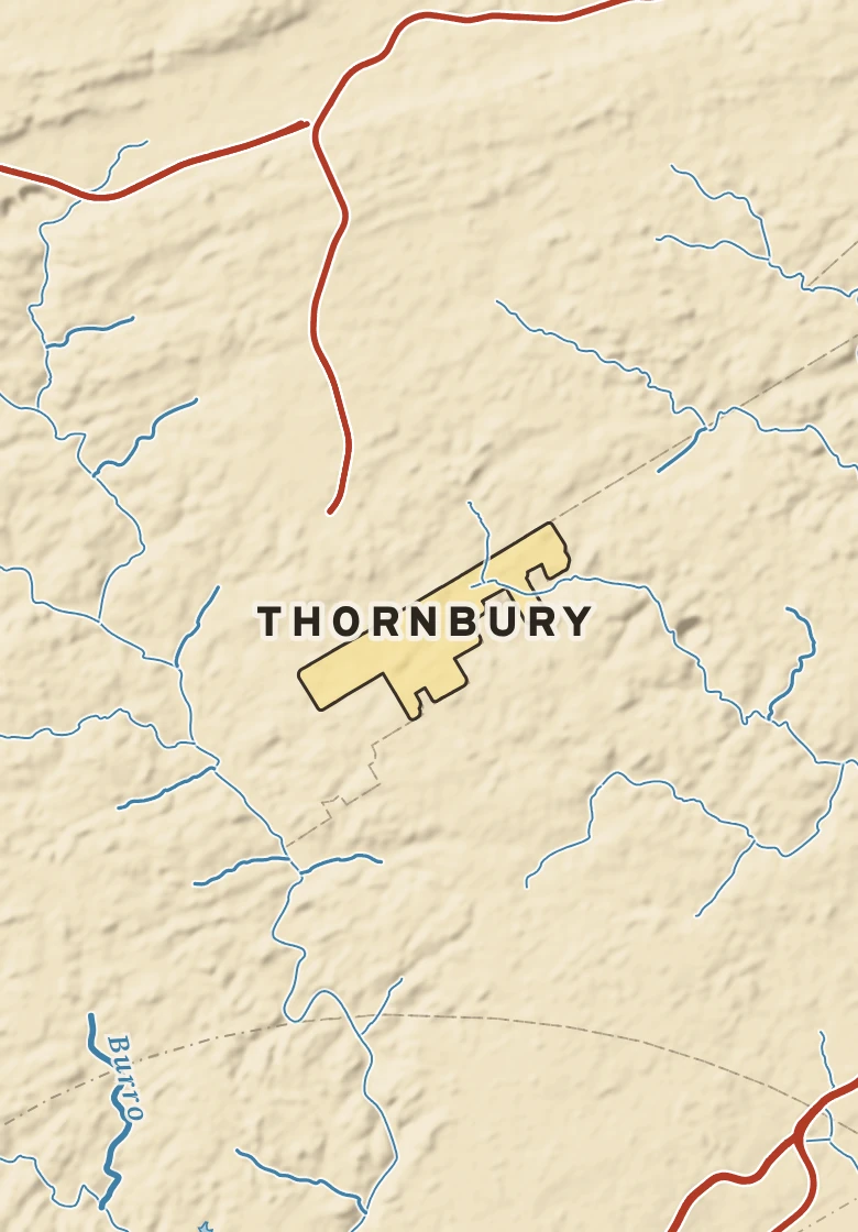 Atlas plate of Thornbury, Pennsylvania.