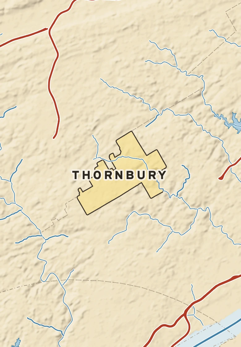 Atlas plate of Thornbury, Pennsylvania.