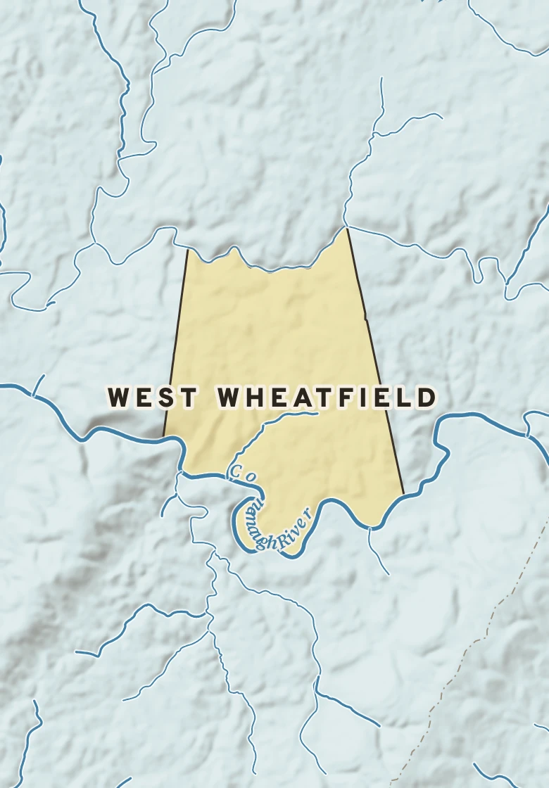 Atlas plate of West Wheatfield, Pennsylvania.