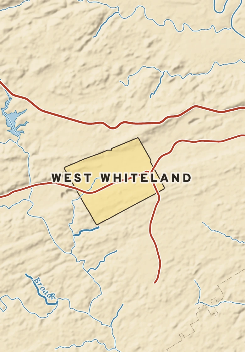 Atlas plate of West Whiteland, Pennsylvania.