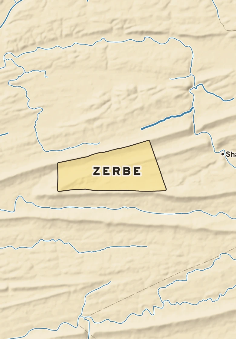 Atlas plate of Zerbe, Pennsylvania.