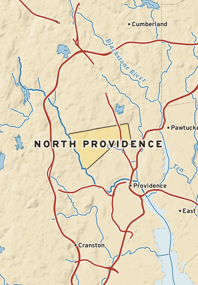Atlas plate of North Providence, Rhode Island.