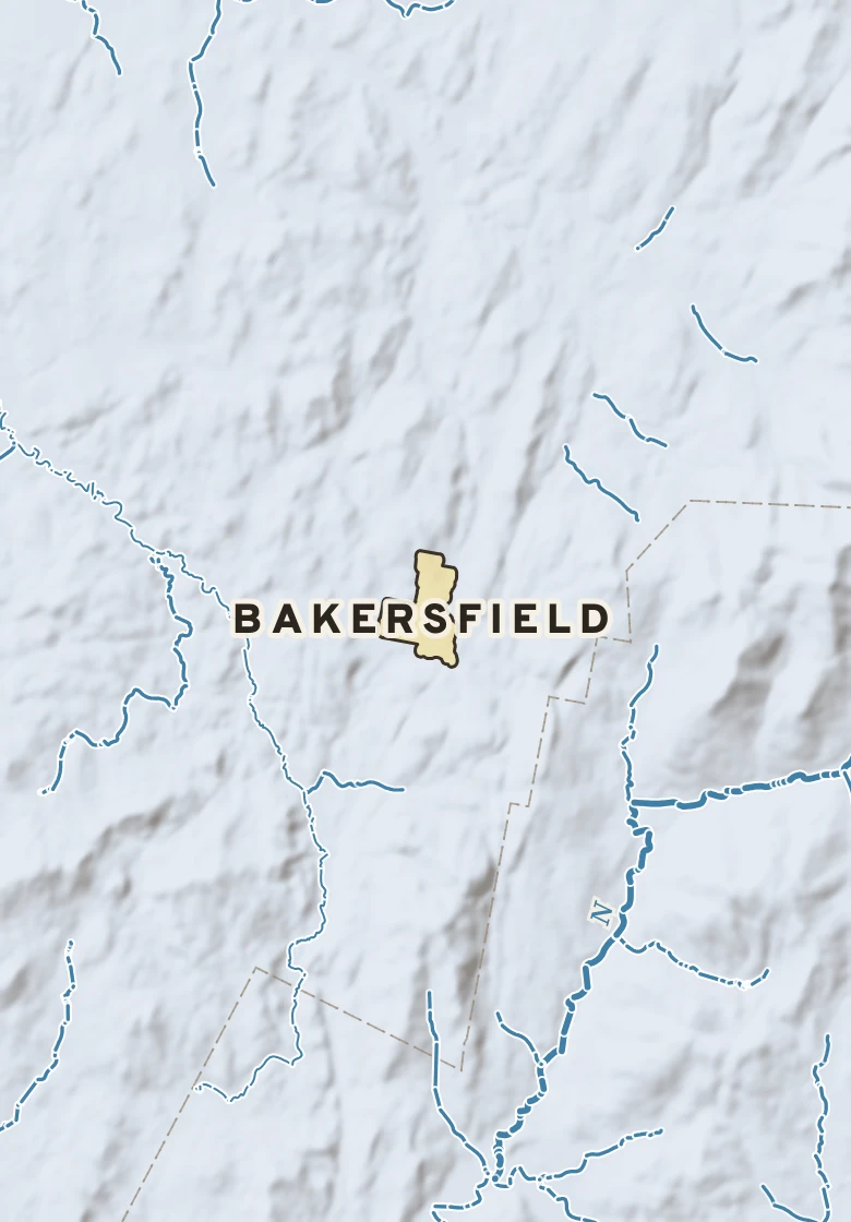 Atlas plate of Bakersfield, Vermont.