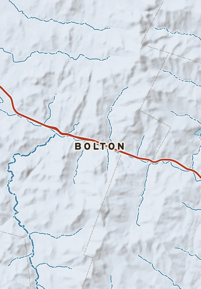 Atlas plate of Bolton, Vermont.