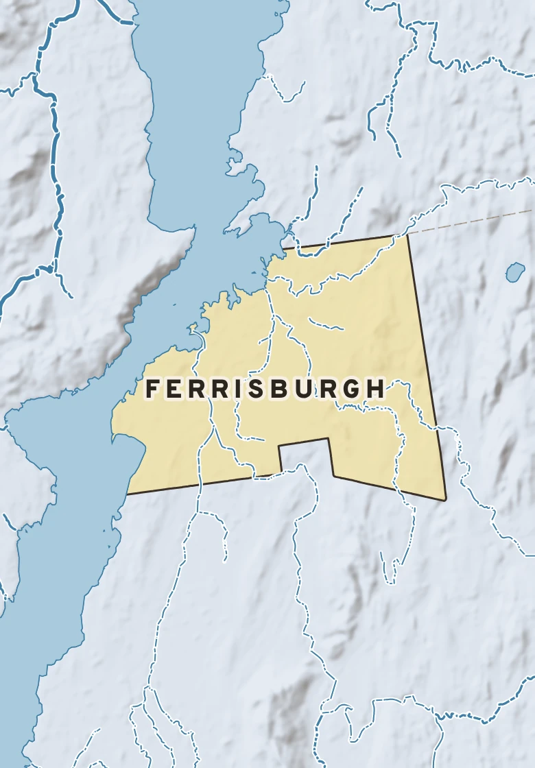 Atlas plate of Ferrisburgh, Vermont.