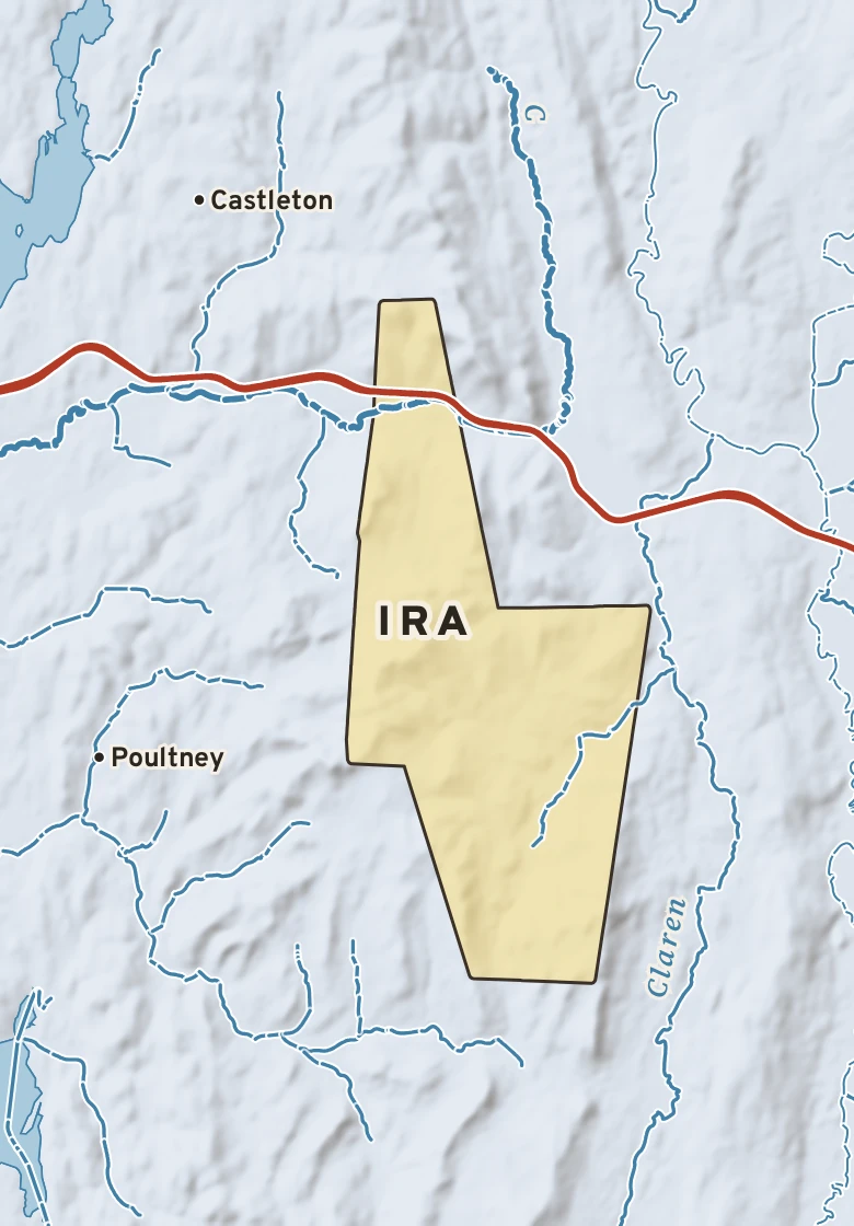 Atlas plate of Ira, Vermont.