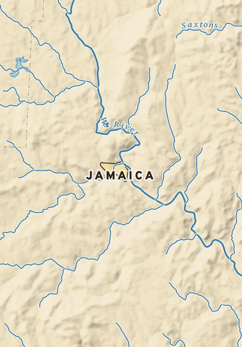 Atlas plate of Jamaica, Vermont.